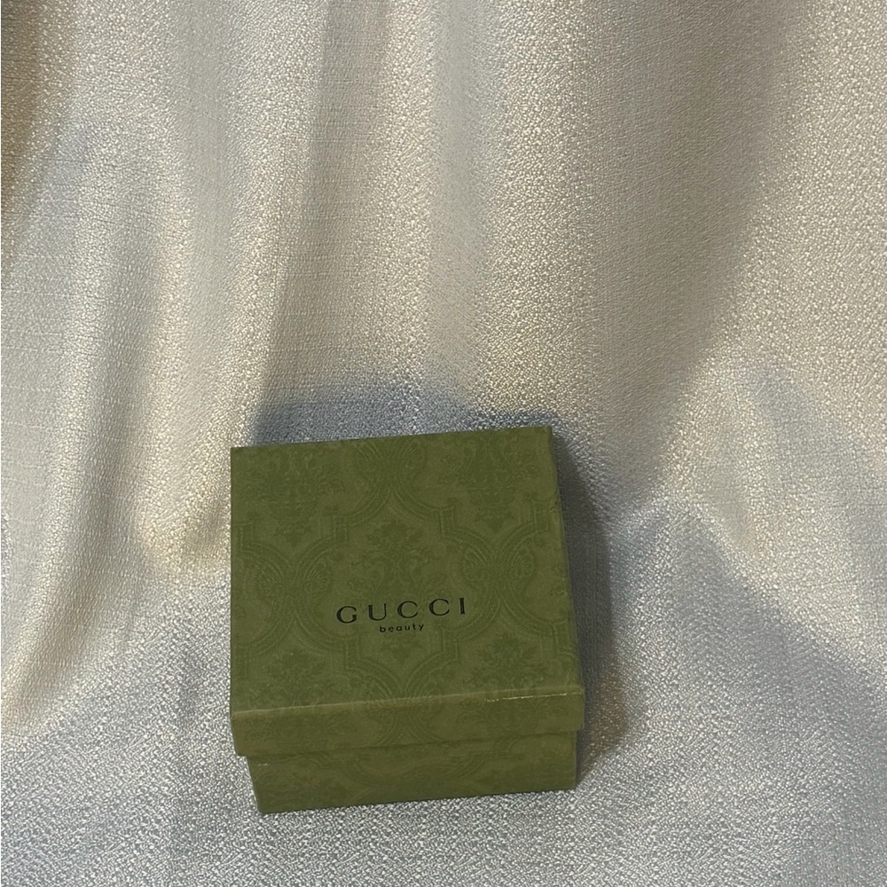 Gucci Green Embossed Beauty Box